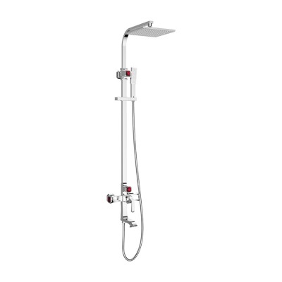 dual lever thermostatic bath shower taps sets shower fixtures