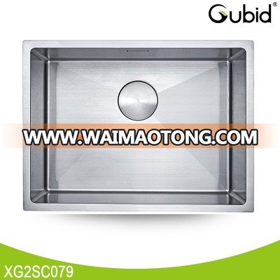 cUPC square 16 ga stainless steel kitchen sink