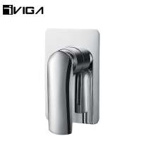 Contemporary Stylish Polished Shower Faucet Shower Tap Concealed Shower Mixer